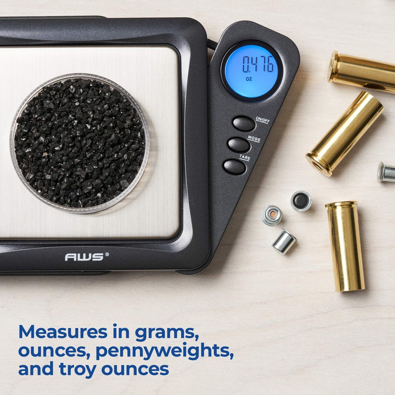 AMERICAN WEIGH SCALES Digital Pocket Weight Scale with Retractable Display