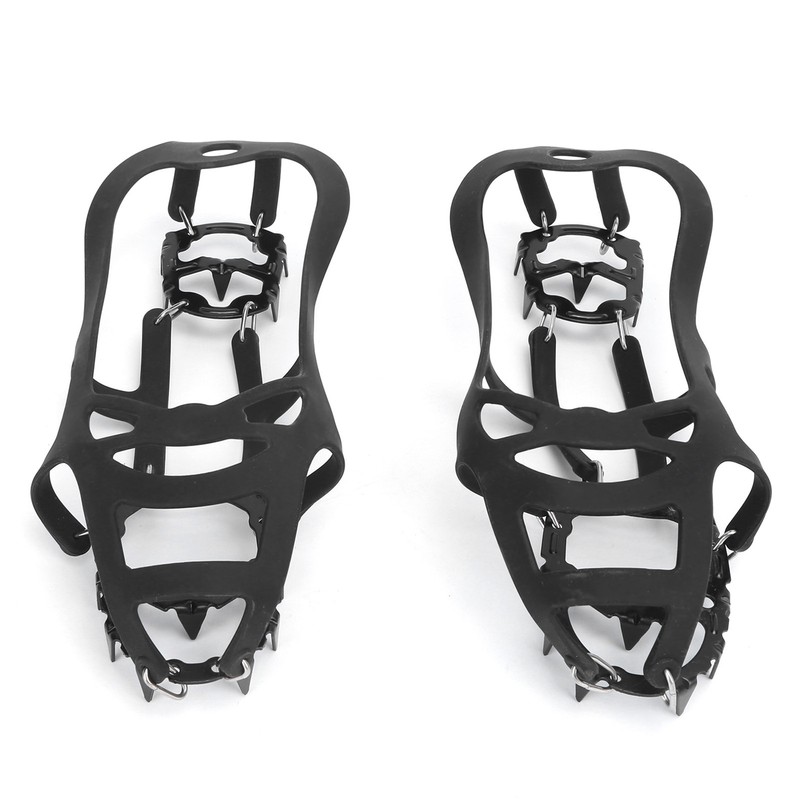 Crampons 18 Teeth Antislip Strong Grip Drop Resistant Ice Cleats