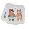 Mr. & Mrs. Panda Set of 2 Pot Holders Bear