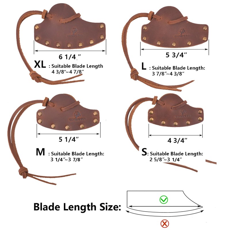 OXPANG Leather Axe Sheath Holsters, Hatchet Handle Guard Cover Protection