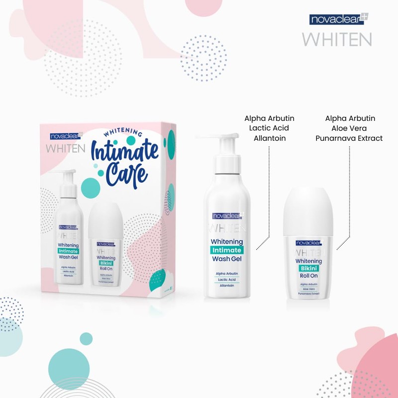 Novaclear Whitening Intimate Care Set 250 ml