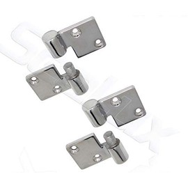 SeaLux Marine Cast 316 Stainless Steel Heavy Duty Take-Apart Removable Hinges for Companionway Door and Panels for Boats, RV (2 x Left)