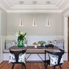 Brushed Nickel Pendant Lights Kitchen Island,Dining Room Light Fixtures Over