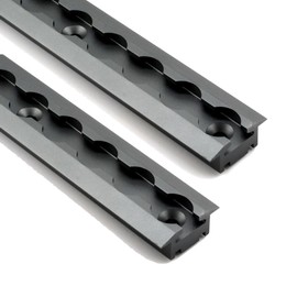 VanEssential 48" Venture Track T-6 Aluminium L-Track Gray Anodized (Recessed Deep HD 1/2 inch) - 2 Pack