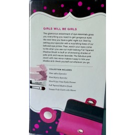 BareMinerals Collection Of All Dolled Up Set for Eyes & Fabulous Pink Clutch