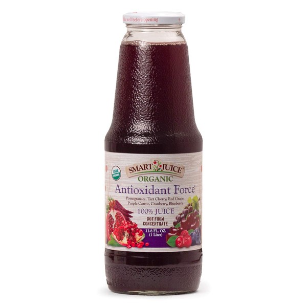 Smart Juice Antioxidant Force Organic Juice - 33.8 fl oz (1L) - (Case of 6)