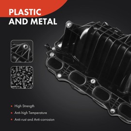 A-Premium Engine Upper Intake Manifold Assembly [DOHC, 4Cyl 2.4L, 2AZFE, Automatic Transmission] Compatible with Toyota Camry 2007 2008 2009 2010 2011, RAV4 2006 2007 2008