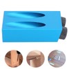 14Pcs Oblique Drill Hole Locator Set 15° Angle Durable Woodworking