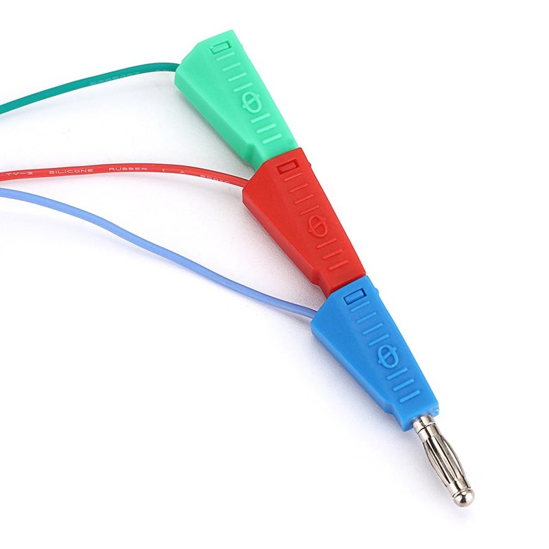 Sumnacon 10 Pcs Stackable Banana Plug to Male Jumper Wire