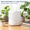 MEGAWISE 1.5L Cool Mist Humidifier for Bedroom, Home, Office, and