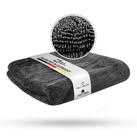 Liquid Elements Car Drying Cloth Premium Black Hole 1300 GSM 40 x 40 cm Microfibre Cloth for Car Care Extremely Absorbent, Lint-Free & Gentle on Surfaces