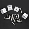 Pack of 100 Drawer Wedges, Back Wall Connectors, Cabinet Back