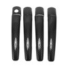 INFINAUTO Autotürgriffabdeckung, Seitentürgriffabdeckung für Chevy Malibu 2013-2015 ABS Carbonfaser-Muster Schwarz,