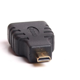 BIGtec Micro HDMI Adapter HDMI Female to Micro HDMI Male/HDMI A Female - HDMI D Male/Gold Plated/High Speed HDMI Adapter with Ethernet/Audio Return Channel/HDMI 1.4