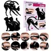 IDDFEVE 4 Pcs Eyeliner Stencils for Cat Eye Winged and