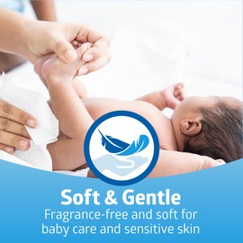 Medline Ultrasoft Dry Baby Wipes, Gentle Disposable Cleansing Cloths, 500 Count, Dry Wipe Size is 10 x 12 inches, Great for Sensitive Skin and can be used as Baby Washcloths, Incontinence Wipes