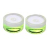 SHINEOFI 16PCS Circular Bubble Level Diameter Height Surface Level for
