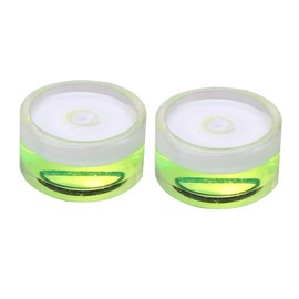SHINEOFI 16PCS Circular Bubble Level Diameter Height Surface Level for Accurate Adjustments Camera Tripods Telescopes and Workshops Durable and Reliable