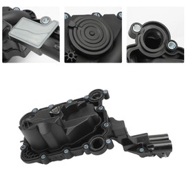 Engine Crankcase Vent Valve Fits 2005-2017 A4 A5 Q5 A6 Q7 A8 3L 3.2L, Engine Crankcase Vent Valve Replaces # 06E-103-547 06E103547E 06E103547G 06E103547P