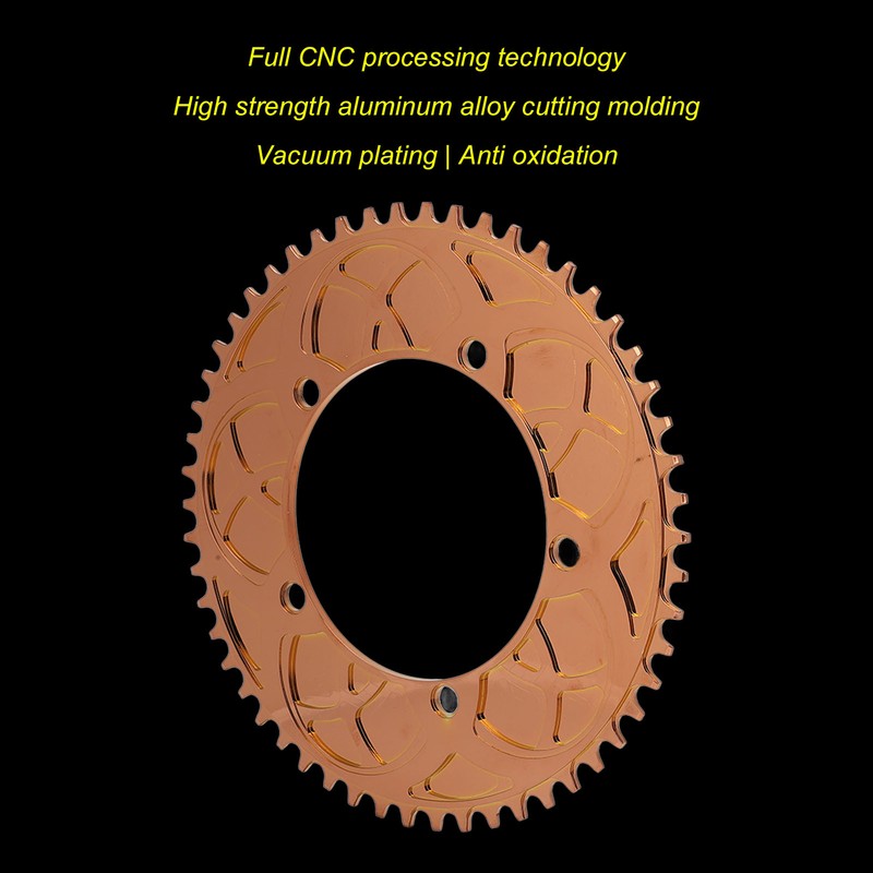 BOLANY 130BCD Bike Chainring 54T Positive Negative Tooth Single Disc
