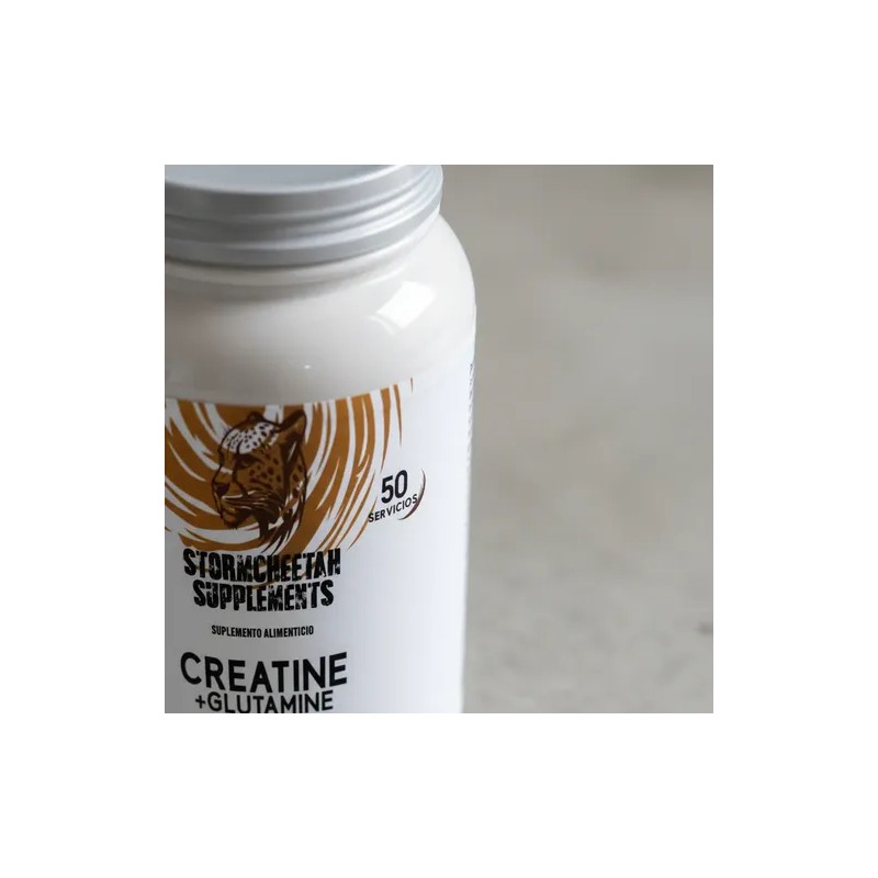 Suplemento Creatina + Glutamina 1 Kg Stormcheetah Sabores