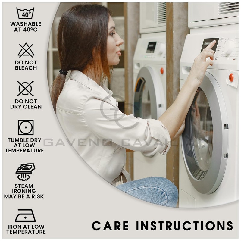 Easy Care Fitted Sheets Double Bed, Super Soft Plain Dyed