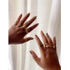 Shapes Studio The Dome Croissant Band Ring (7) (Large)