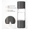 Hydrogen Water Bottle with Colorful Lights Platinum Titanium Electrode 2