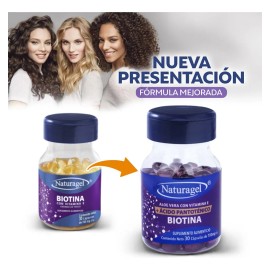 Turgel Biotin Con cido Pntotnico 700mg 30cps Sbor Sin Sbor                                                                                            