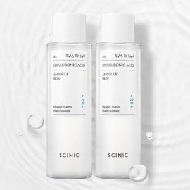 Cynic Hyaluronic Acid Ampoule 150ml Skin 2pcs ((C02T0000007595)) / 싸이닉 히아루론산 앰플 150ml 스킨2개((C02T0000007595))