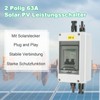 TEOV DC Solar Circuit Breaker with Solar Plug, 2P 63A