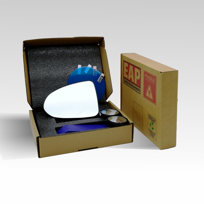 EAP Driver Side Mirror Glass Compatible with Hyundai Sonata 2020-2023,