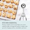 Chicago Metallic - Cookie Scoop, Stainless Steel Cookie Scoop with