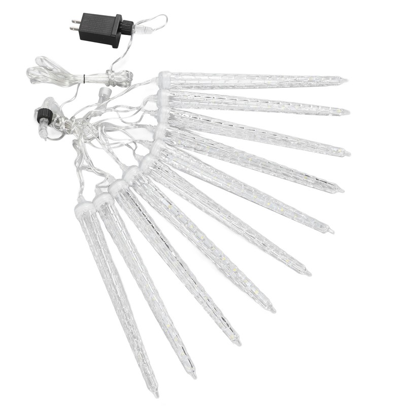 4W Meteor Shower Lights 7V 6.6ft IP65 Waterproof Plastic Christmas