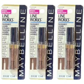 Maybelline New York 5 Maybelline Line Works Liquid Eyeliner - Iced Plum 250L-10 - 0.25 oz