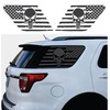 Fit for Ford Explorer 2011-2019 | Precut American Flag Window