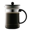 Bodum 1582-01 bistroNOUVEAU Kaffeebereiter (French Press System, Spülmaschinengeeignet), 1,5 liters