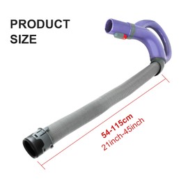 Goldie Idyllioo Replacement Hose Handle Compatible with Shark Navigator Lift Away NV360 NV350 NV351 NV352 NV355 NV356 NV357 NV358 NV370 UV541 NV390 NV391 NV392 CU520 Vacuum 1 Pack, (Purple)