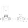 Realm Thermostatic Radiator Valve Set - Chrome Radiator Valves inc.