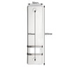 1 x roller shutter belt cover, belt winder cover, white,
