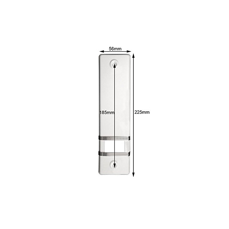 1 x roller shutter belt cover, belt winder cover, white,