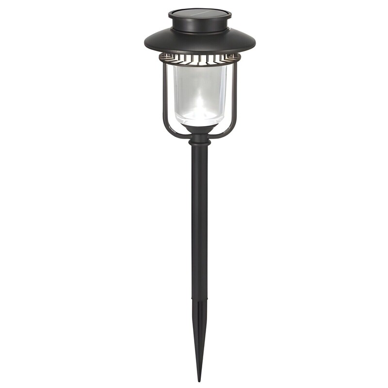 Patriot Lighting 4 Pack Landscape Path Light Stake Solar Battery