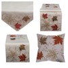 Tablecloth Table Runner Table Runner Cushion Cover Autumn Beige Gold