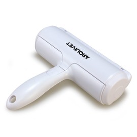 Arquivet Eco-Friendly Pet Hair Collection Roller - Removes Dog and Cat Hair from All Types of Hard Surfaces, Reusable, White