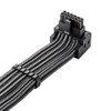 CableMod Universal Pro ModMesh Sleeved 12V-2x6 12VHPWR 90° StealthSense Direct
