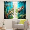 Big Pike Fishing Curtains for Bedroom Living Room Hunting and