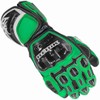 Berik Misano Motorcycle Gloves (Black/Green, 3XL)