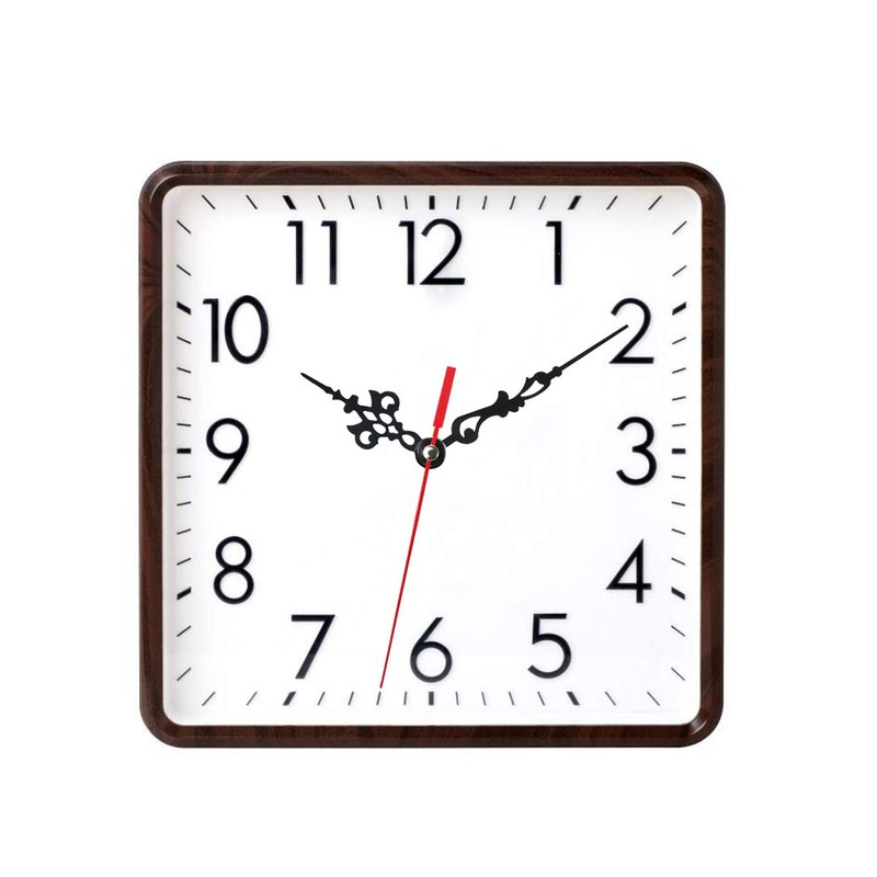Lancardo HQ3268 Quartz Wall Clock Silence Movement, 0.6" Maximum Dial