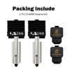 RugooSpink 2PK 0.6MM Hotend for P2S/X2D/H2D/H2S Hotend Hardened Extruder Hot