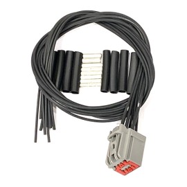 WPT-1212 / 3U2Z-14S411-DYB - 18" Pigtail 8 Position for Audio Speaker Motor Connector